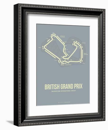 British Grand Prix 1-NaxArt-Framed Art Print