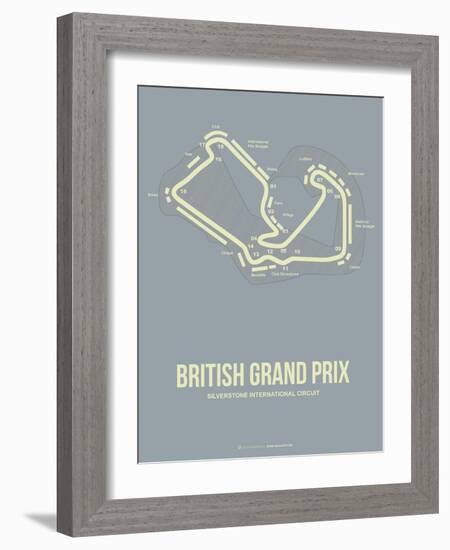 British Grand Prix 1-NaxArt-Framed Art Print