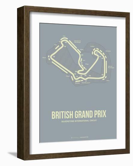 British Grand Prix 1-NaxArt-Framed Art Print