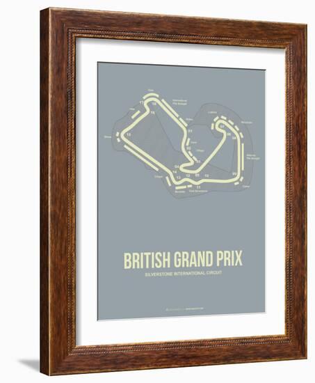 British Grand Prix 1-NaxArt-Framed Art Print