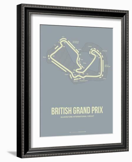 British Grand Prix 1-NaxArt-Framed Art Print