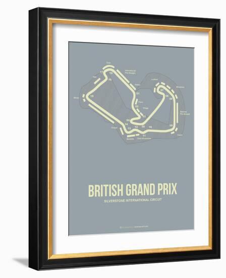 British Grand Prix 1-NaxArt-Framed Art Print