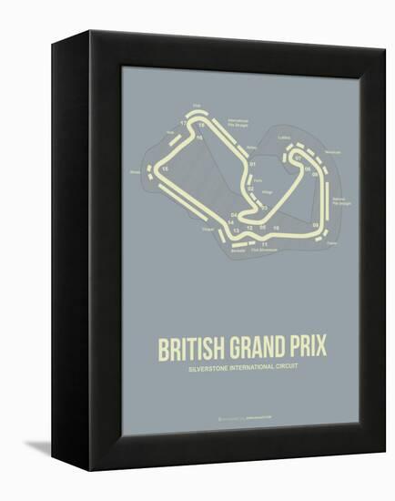 British Grand Prix 1-NaxArt-Framed Stretched Canvas