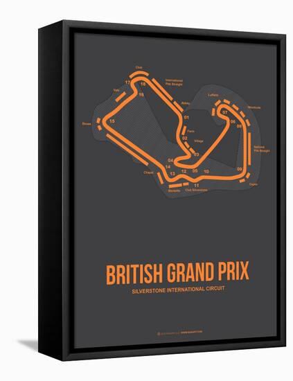 British Grand Prix 3-NaxArt-Framed Stretched Canvas