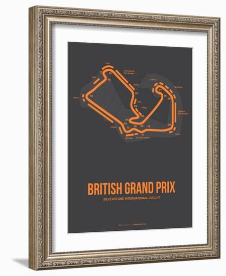 British Grand Prix 3-NaxArt-Framed Art Print