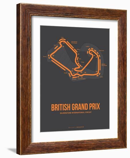 British Grand Prix 3-NaxArt-Framed Art Print