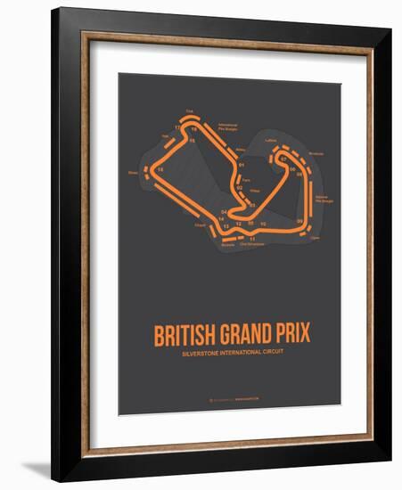British Grand Prix 3-NaxArt-Framed Art Print
