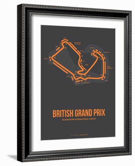 British Grand Prix 3-NaxArt-Framed Art Print