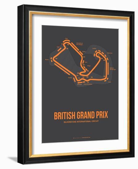 British Grand Prix 3-NaxArt-Framed Art Print