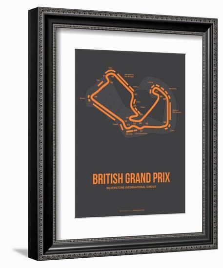 British Grand Prix 3-NaxArt-Framed Art Print