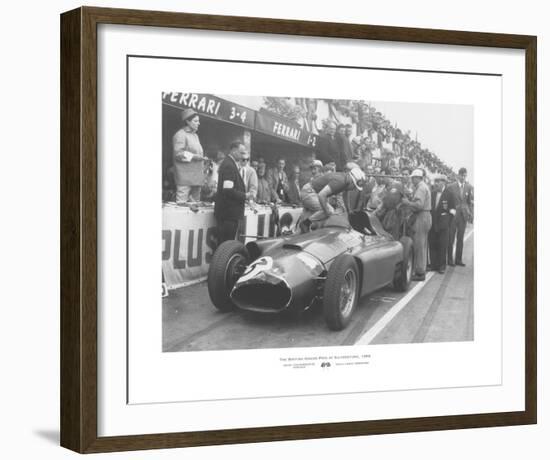 British Grand Prix at Silverstone, 1956-Alan Smith-Framed Giclee Print