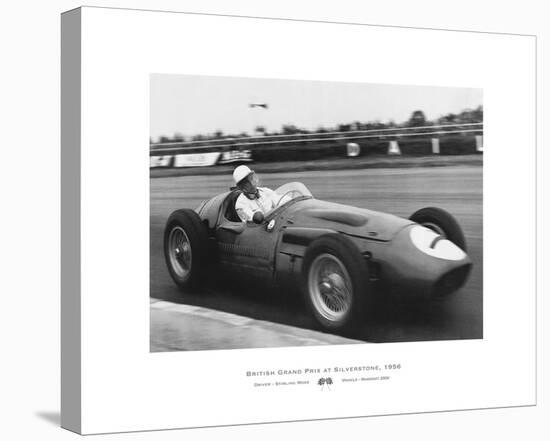British Grand Prix At Silverstone, 1956-Alan Smith-Framed Stretched Canvas