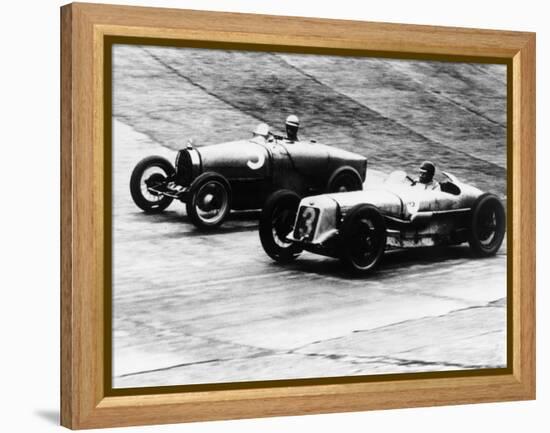 British Grand Prix, Brooklands, Surrey, 1927-null-Framed Premier Image Canvas