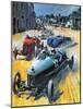 British Grand Prix Victory-Graham Coton-Mounted Giclee Print