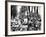 British Infantry and Tanks, Reichswald; World War Two, 1945-null-Framed Photographic Print