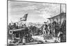 British Invading Grenada Island-null-Mounted Giclee Print