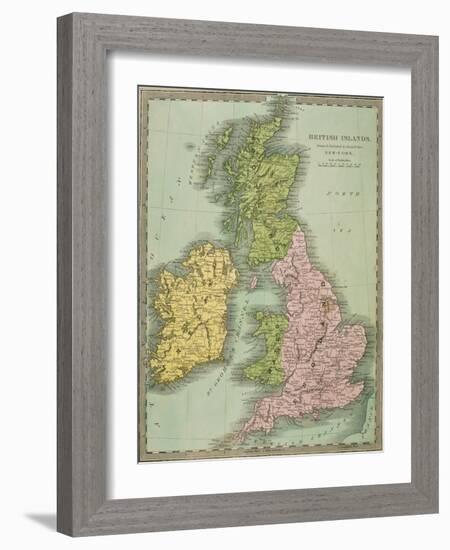 British Isles-1832-null-Framed Giclee Print