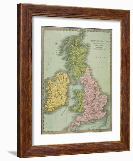 British Isles-1832-null-Framed Giclee Print