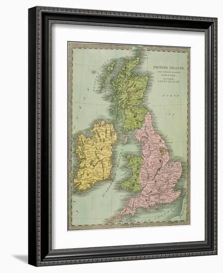 British Isles-1832-null-Framed Giclee Print