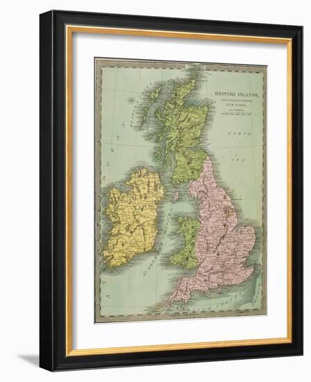 British Isles-1832-null-Framed Giclee Print