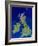 British Isles, Satellite Image-PLANETOBSERVER-Framed Photographic Print