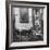 British Leader Winston Churchill Working in His Office, with Painting of Wife Hanging on the Wall-null-Framed Photographic Print