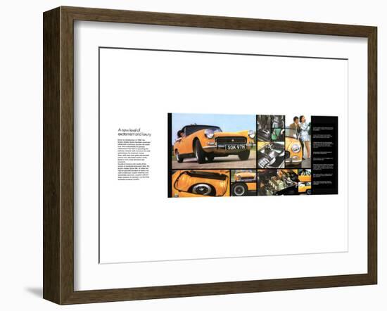 British Motor-A-H Sprite Mark4-null-Framed Art Print