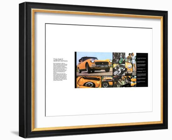 British Motor-A-H Sprite Mark4-null-Framed Art Print