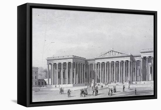 British Museum, Holborn, London, 1852-Henry Adlard-Framed Premier Image Canvas
