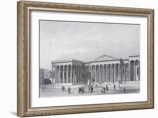 British Museum, Holborn, London, 1852-Henry Adlard-Framed Giclee Print