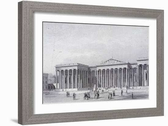 British Museum, Holborn, London, 1852-Henry Adlard-Framed Giclee Print