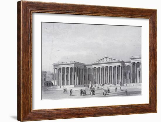 British Museum, Holborn, London, 1852-Henry Adlard-Framed Giclee Print