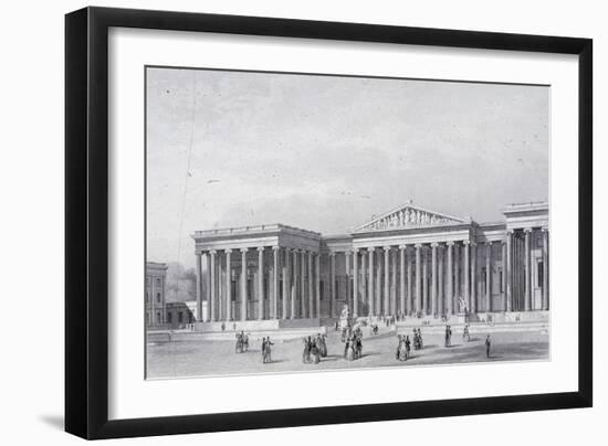 British Museum, Holborn, London, 1852-Henry Adlard-Framed Giclee Print