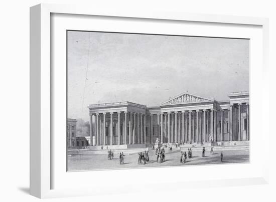 British Museum, Holborn, London, 1852-Henry Adlard-Framed Giclee Print