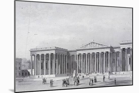 British Museum, Holborn, London, 1852-Henry Adlard-Mounted Giclee Print