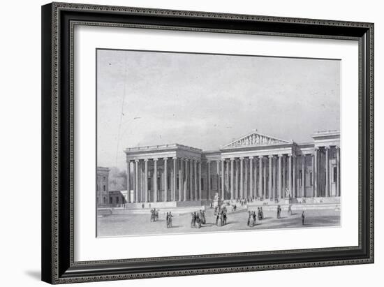 British Museum, Holborn, London, 1852-Henry Adlard-Framed Giclee Print