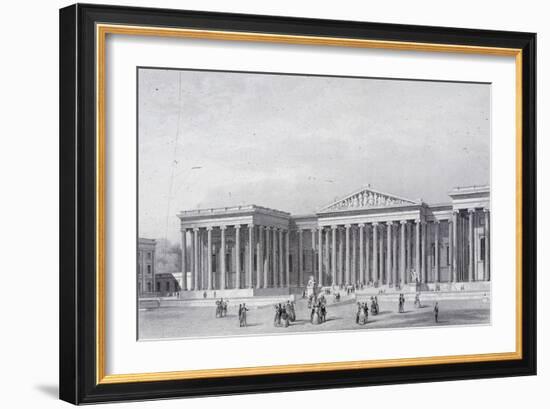 British Museum, Holborn, London, 1852-Henry Adlard-Framed Giclee Print