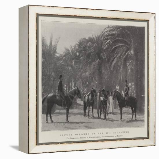 British Officers of the 11th Soudanese-null-Framed Premier Image Canvas