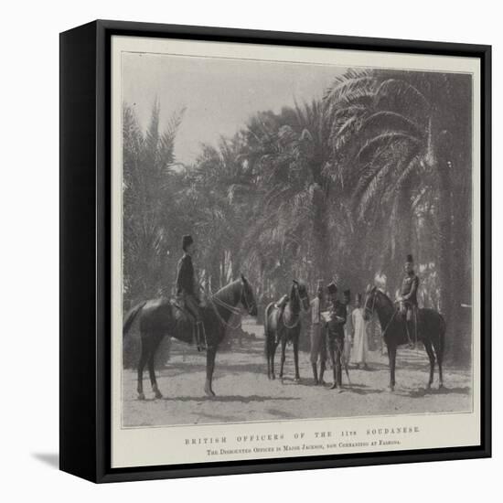 British Officers of the 11th Soudanese-null-Framed Premier Image Canvas