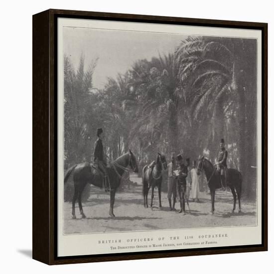 British Officers of the 11th Soudanese-null-Framed Premier Image Canvas