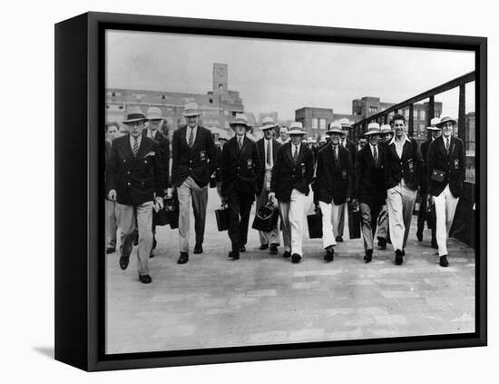 British Olympic Team '28-null-Framed Premier Image Canvas