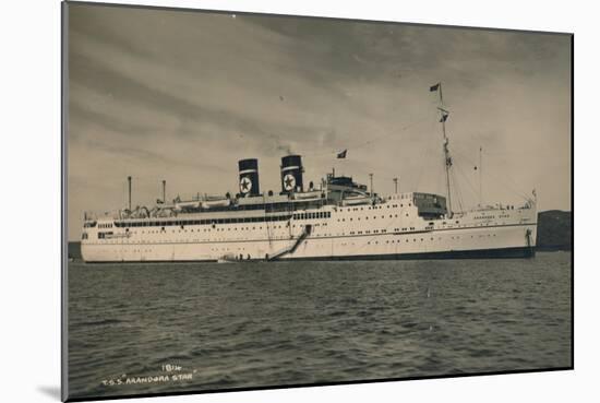 British Passenger Ship Ss Arandora Star of the Blue Star Line, 1936-null-Mounted Photographic Print