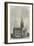 British Protestant Church in Course of Erection at Nice-null-Framed Giclee Print