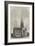 British Protestant Church in Course of Erection at Nice-null-Framed Giclee Print