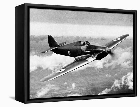 British RAF Hawker Hurricane-null-Framed Premier Image Canvas