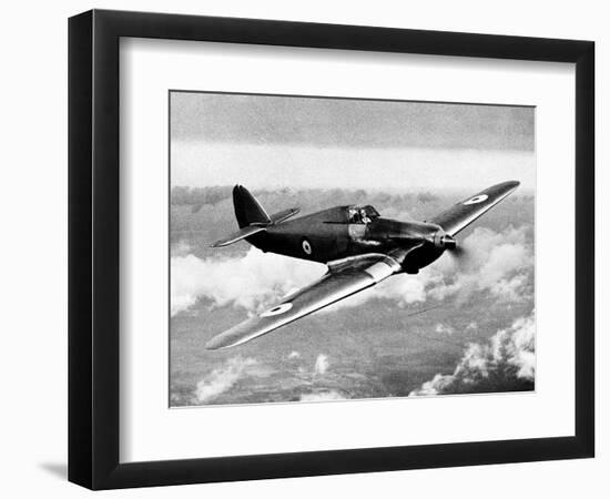 British RAF Hawker Hurricane-null-Framed Photographic Print