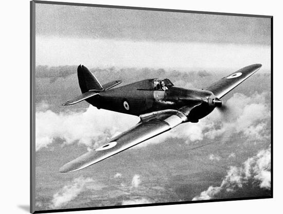 British RAF Hawker Hurricane-null-Mounted Photographic Print