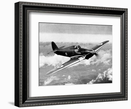 British RAF Hawker Hurricane-null-Framed Photographic Print