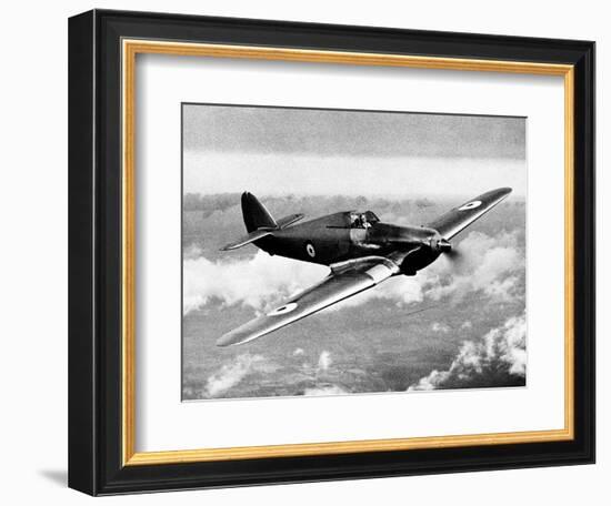 British RAF Hawker Hurricane-null-Framed Photographic Print