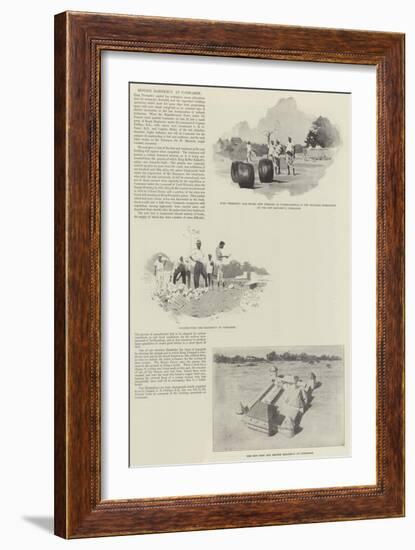 British Residency at Coomassie-Charles Auguste Loye-Framed Giclee Print